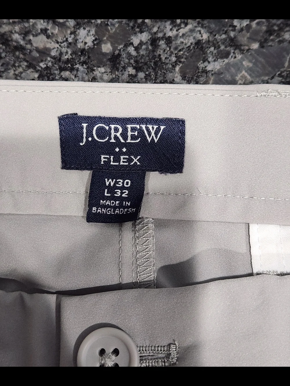J. Crew Men's Light Gray Chinos